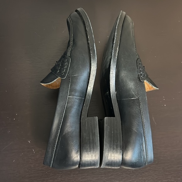MADEWELL The Elinor Loafer in Leather Black Slip On Penny Loafer Shoe Sz 6 - Picture 12 of 14